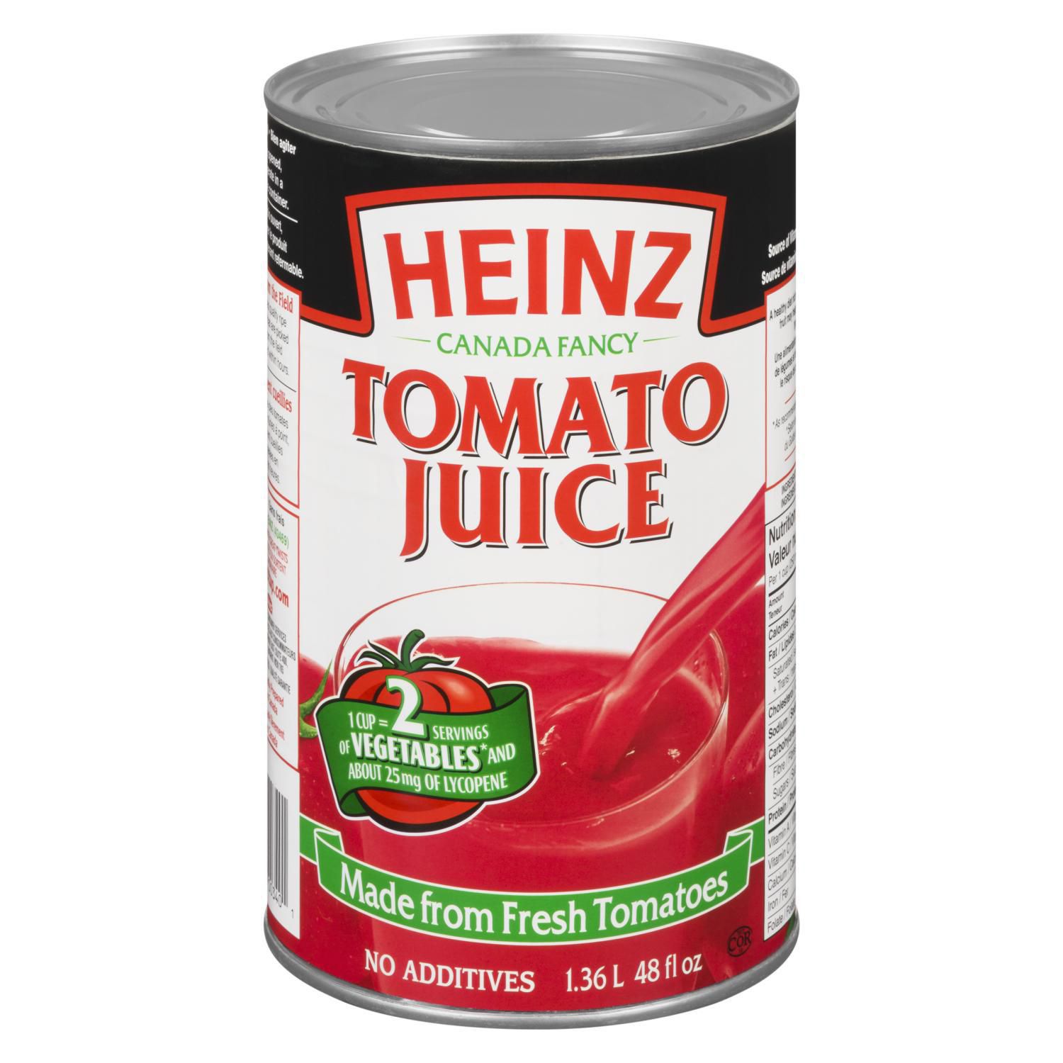 Heinz jus de tomate 1,36 litres