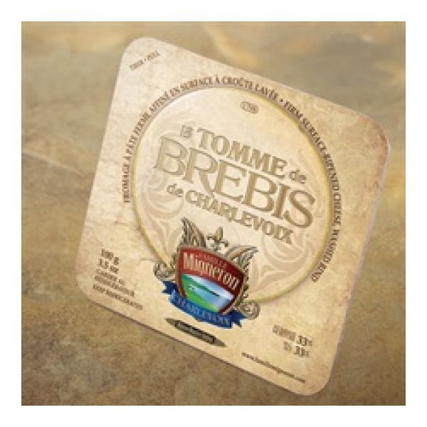Fromage - Tomme de brebis de Charlevoix - 100 grammes