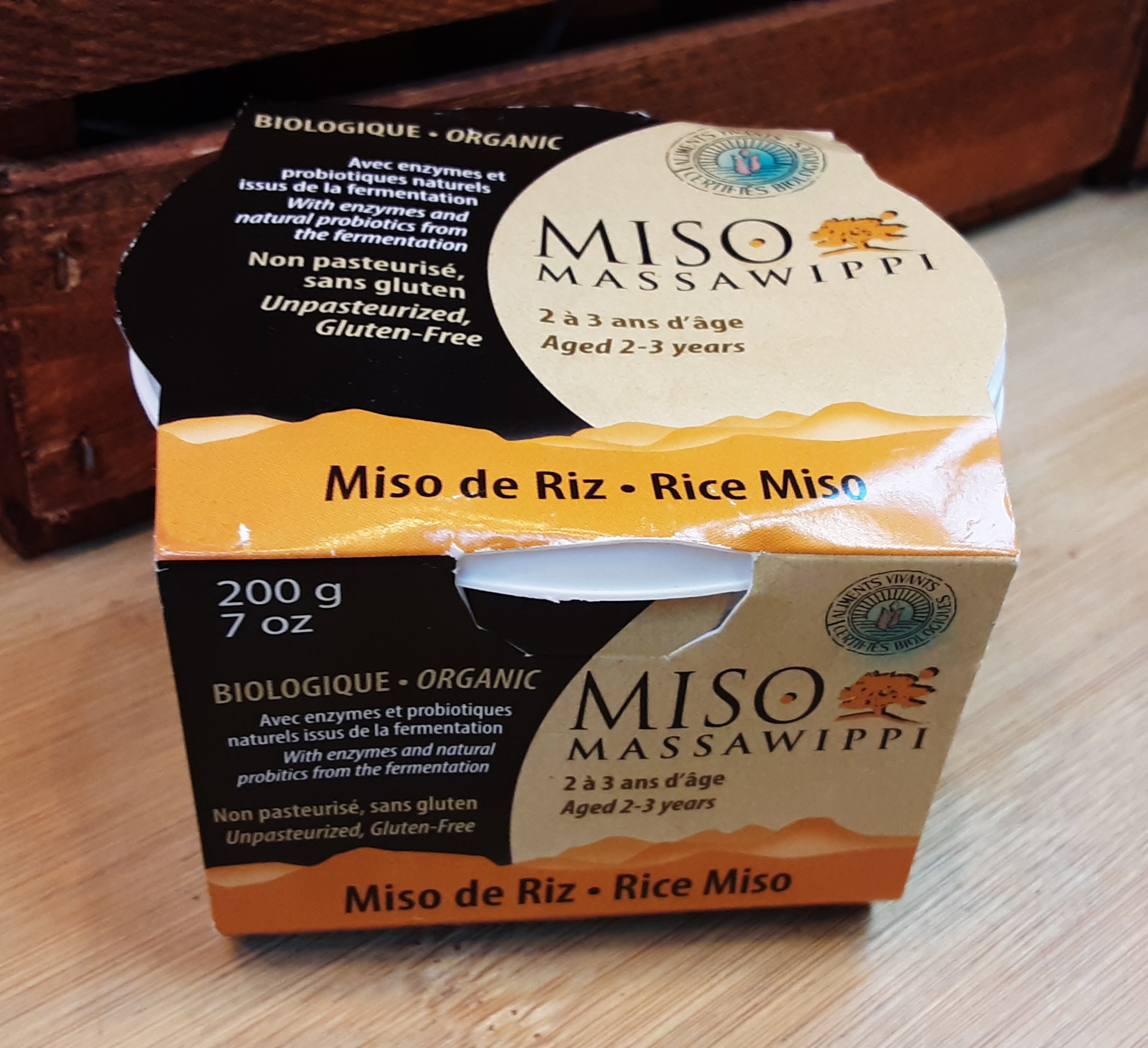 Bouillon Miso de riz BIO - Massawippi (200 g)