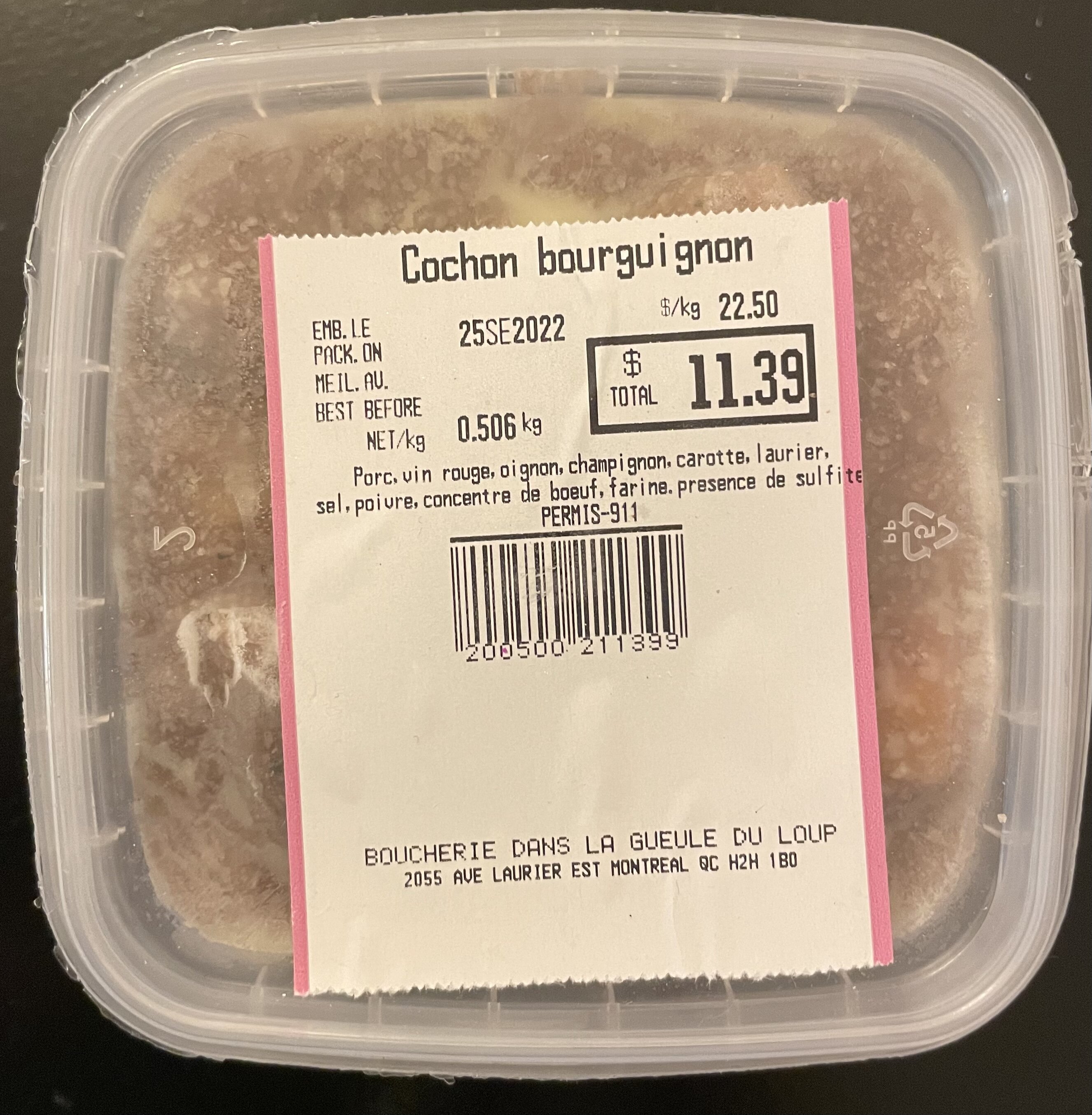 Cochon bourguignon